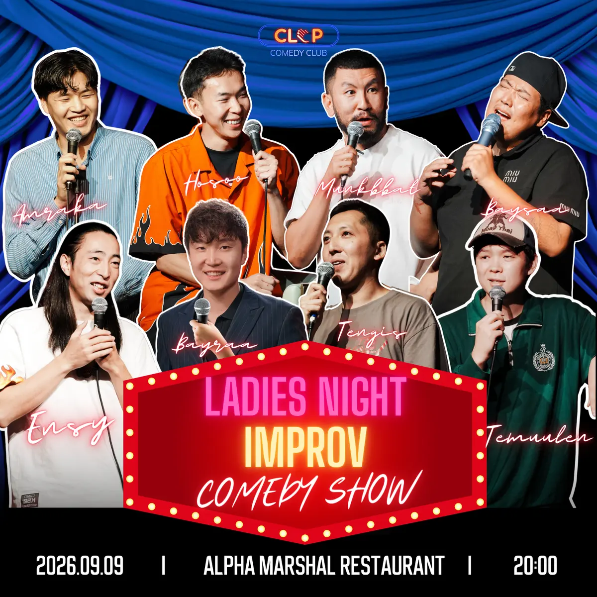 🚨LADIES NIGHT x IMPROV COMEDY SHOW🚨