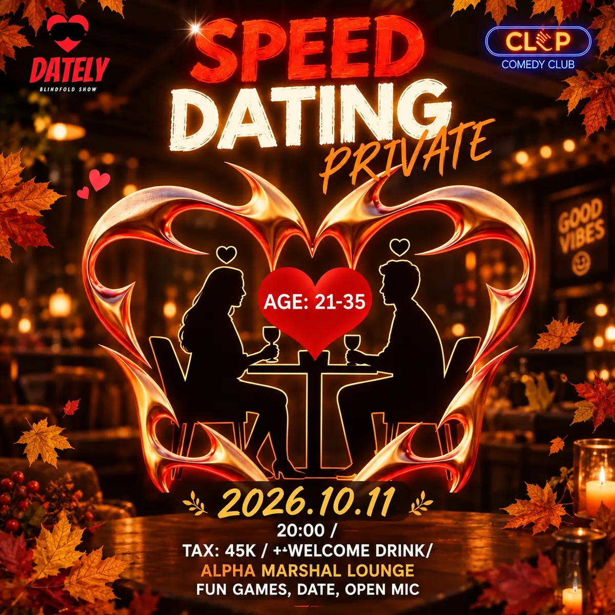 🚨Private speed date 🚨