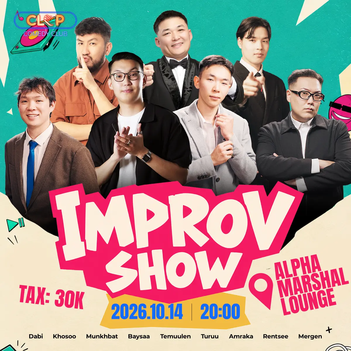 🚨IMPROV COMEDY SHOW🚨
